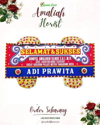 Karangan Bunga Ucapan Selamat di Glugur